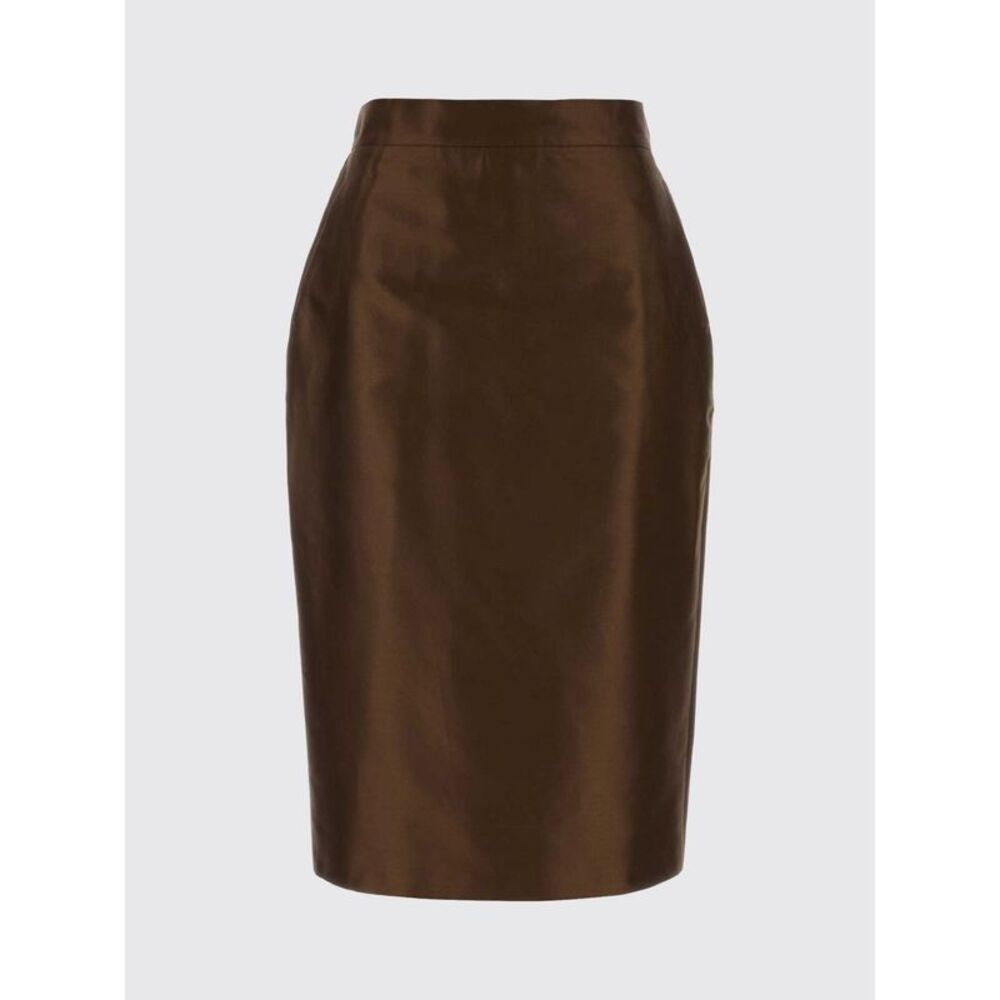 Max Mara Studio Skirt Woman Brown